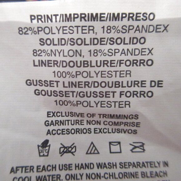 Fit 4 Ur Thighs Swim Dress Size 18W One Piece Airbrush Floral Slimming Minimizer - Picture 11 of 11